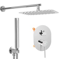OVÁLNY chrómový podomietkový sprchový set + BOX OVÁLNY chrómový podomietkový sprchový set + BOX