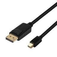 Kábel Mini DisplayPort – DisplayPort 4k 75Hz 2,0m