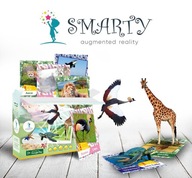 Smarty Interactive 4D KARTY DINOSAURS DARČEK Smarty Interactive 4D KARTY DINOSAURS DARČEK