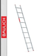 Hliníkový oporný rebrík BAULICH 1x9 - 150 KG