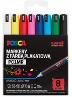 Popisovač UNI POSCA PC-1MR, sada 8 ks Popisovač UNI POSCA PC-1MR, sada 8 ks