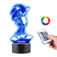 Stolná lampa Sonic Błyskawica 16k. LED PLEXIDO Stolná lampa Sonic Błyskawica 16k. LED PLEXIDO