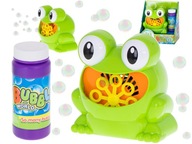 Mydlové bubliny bublinkový stroj žaba žaba