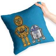 MODRÝ VANKÚŠ PRE DARČEK FANOUŠKU STAR WARS, STAR WARS MODRÝ VANKÚŠ PRE DARČEK FANOUŠKU STAR WARS, STAR WARS