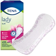 TENA LADY SLIM ULTRA MINI UROLOGICKÉ VLOŽKY 4x28