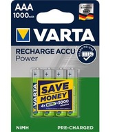 Batéria Varta R03 1000 mAh 4 ks. Batéria Varta R03 1000 mAh 4 ks.