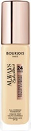 Bourjois ALWAYS FABULOUS Foundation 110 LIGHT VANILLA Bourjois ALWAYS FABULOUS Foundation 110 LIGHT VANILLA