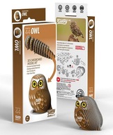 Eco Eugy Owl Priestorové puzzle 3D puzzle BLOCKS Papier Lepidlo Kartón Eco Eugy Owl Priestorové puzzle 3D puzzle BLOCKS Papier Lepidlo Kartón