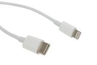 USB C / USB LIGHTNING kábel pre iPod iPhone iPad 1m