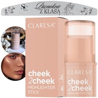 Claresa Highlighter Stick Cheek 2 Cheek 01 Pearl Shine + SEOL FILE Claresa Highlighter Stick Cheek 2 Cheek 01 Pearl Shine + SEOL FILE