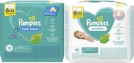 PAMPERS FRESH CLEAN VLHČENÉ Utierky 6 x 52 KS PAMPERS FRESH CLEAN VLHČENÉ Utierky 6 x 52 KS