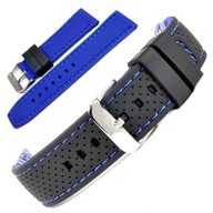 SILIKÓNOVÝ GUMOVÝ REMÍN NA HODINKY 24mm SILIKÓNOVÝ GUMOVÝ REMÍN NA HODINKY 24mm