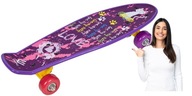 Plastový skateboard PURPLE Mini Love Kitty