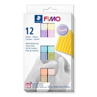 Plastová hmota Fimo Soft Pastel Colors 12x25g Plastová hmota Fimo Soft Pastel Colors 12x25g