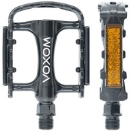 Spoľahlivé pedále na cestovný bicykel Voxom čierne Spoľahlivé pedále na cestovný bicykel Voxom čierne