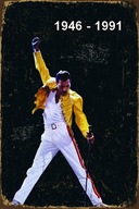 Ozdobná plaketa speváka Freddieho Mercuryho Ozdobná plaketa speváka Freddieho Mercuryho