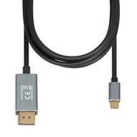 iBOX ITVCDP4K Kábel adaptéra USB-C na DisplayPort 1,8 m iBOX ITVCDP4K Kábel adaptéra USB-C na DisplayPort 1,8 m