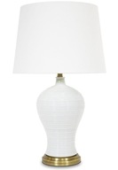 Keramická lampa s tienidlom White 67cm