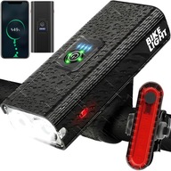 LED CYKLISTICKÁ LAMPA PREDNÁ ZADNÁ POWERBANKA 1600LM LED CYKLISTICKÁ LAMPA PREDNÁ ZADNÁ POWERBANKA 1600LM