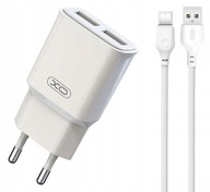 Nabíjací zdroj 2 USB + USB-C kábel pre telefón