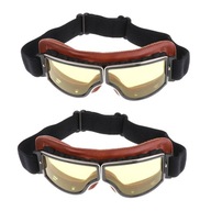 2 Retro motocykel pre Cruiser Riding Brown 2 Retro motocykel pre Cruiser Riding Brown