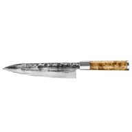 Kovaný kuchársky nôž s koženým puzdrom VG10 20,5 cm Kovaný kuchársky nôž s koženým puzdrom VG10 20,5 cm