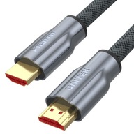 HDMI LUX 4K 2.0 KÁBLOVÝ UNITEK OPLOT 3M (Y-C139RGY) HDMI LUX 4K 2.0 KÁBLOVÝ UNITEK OPLOT 3M (Y-C139RGY)