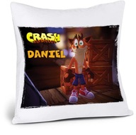 Vankúš CRASH BANDICOOT + MENO Vankúš CRASH BANDICOOT + MENO
