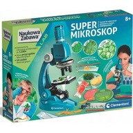 Clementoni Vedecký zábavný super mikroskop Clementoni Vedecký zábavný super mikroskop