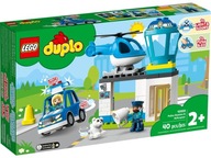 LEGO DUPLO Policajná stanica a helikoptéra 10959
