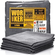 WORK STUFF WORKER 5-BALENIE SADA 5 UNIVERZÁLNYCH MIKROVLÁKEN DO AUTO 40X40 CM WORK STUFF WORKER 5-BALENIE SADA 5 UNIVERZÁLNYCH MIKROVLÁKEN DO AUTO 40X40 CM