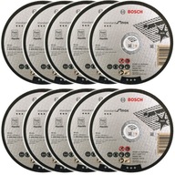 BOSCH SADA 10 KORUNDOVÝCH KOTOUČOV na rezanie ocele 125/1,0 mm