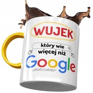 Žltý hrnček pre strýka strýka ako darček s potlačou a fotkou Žltý hrnček pre strýka strýka ako darček s potlačou a fotkou