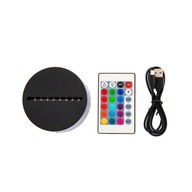 Stojan na LED lampu + usb kábel + diaľkové ovládanie Stojan na LED lampu + usb kábel + diaľkové ovládanie