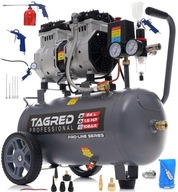 KOMPRESOR BEZOLEJOVÝ KOMPRESOR 24L R2 10 BAR TICHÁ PNEUMATICKÁ SADA 18V1 KOMPRESOR BEZOLEJOVÝ KOMPRESOR 24L R2 10 BAR TICHÁ PNEUMATICKÁ SADA 18V1