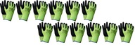 Ručné pracovné rukavice LATEX, 12 párov Ručné pracovné rukavice LATEX, 12 párov