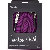 Kábel J-J 9m Fender Jimi Hendrix špirálový Fialový Kábel J-J 9m Fender Jimi Hendrix špirálový Fialový