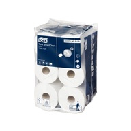 Tork SmartOne 472193 - toaletný papier v mini rolke, 2-vrstvový, biely, x12
