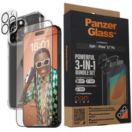 Puzdro + tvrdené sklo + kryt na fotoaparát pre iPhone 15 Pro Max PanzerGlass