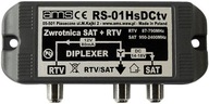 AMS RS-01HsDCtv RTV crossover, DVB-T a SAT zlučovač AMS RS-01HsDCtv RTV crossover, DVB-T a SAT zlučovač