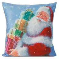 Vianočná obliečka na vankúš 40x40 Santa Claus Vianočná obliečka na vankúš 40x40 Santa Claus