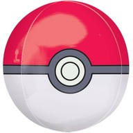 POKEMON Pokeballový balónik fóliový 40 cm na HEL POKEMON Pokeballový balónik fóliový 40 cm na HEL