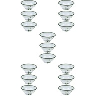 Smaltované misky Keramický Ramen malý porcelán 15 ks Smaltované misky Keramický Ramen malý porcelán 15 ks