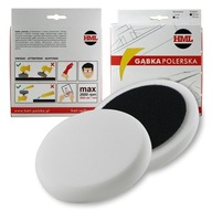 Leštiaca podložka Sponge Leštiaci kotúč Biela Tvrdá 150 mm so suchým zipsom 125 mm HML Leštiaca podložka Sponge Leštiaci kotúč Biela Tvrdá 150 mm so suchým zipsom 125 mm HML