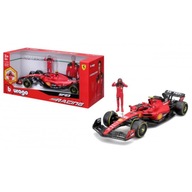 Model Bburago F1 1:24 FERRARI RACING SF-23 Formula 1 + jazdec SAINZ #55 Model Bburago F1 1:24 FERRARI RACING SF-23 Formula 1 + jazdec SAINZ #55