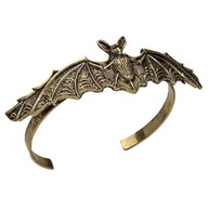 NÁRAMOK Z NETOPIERA ZLATÝ halloween ORNAMENT NÁRAMOK Z NETOPIERA ZLATÝ halloween ORNAMENT