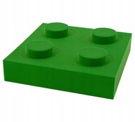 Akustický panel zelený blok 25x25 APAMA DECOR penová špongia