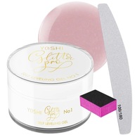 YOSHI BUILDING GEL GLITTER PRO 01 - 50ML + ZADARMO PILNÍK A MINI LEŠTIČKA YOSHI BUILDING GEL GLITTER PRO 01 - 50ML + ZADARMO PILNÍK A MINI LEŠTIČKA