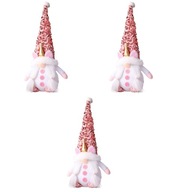 3x plyšová bábika Gnome Soft Novel Desk Ornaments