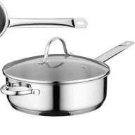 BergHOFF panvica S POKROKOM OCEĽOVÁ HLBOKÁ KOMFORT INDUKCIA 24 CM 3,2 L BergHOFF panvica S POKROKOM OCEĽOVÁ HLBOKÁ KOMFORT INDUKCIA 24 CM 3,2 L
